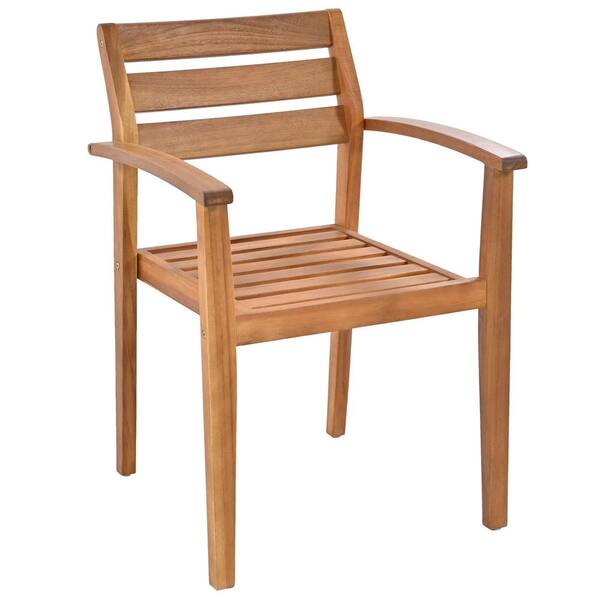 Ergonomic Chairs Go Outdoors Garden Chairs GO 7-Piece Wood Outdoor