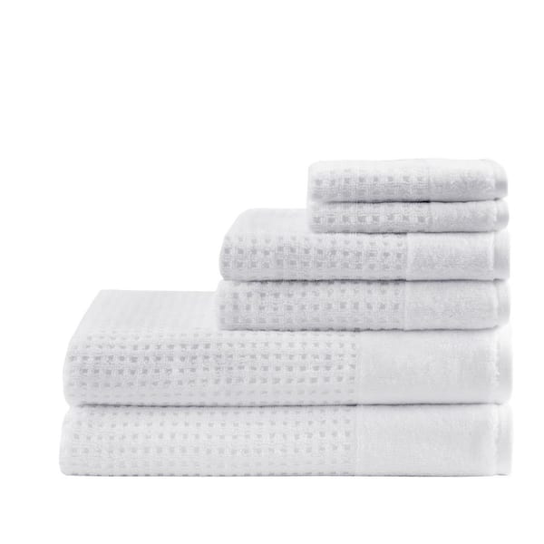 White Company Waffle Edge Spa Bath Towel