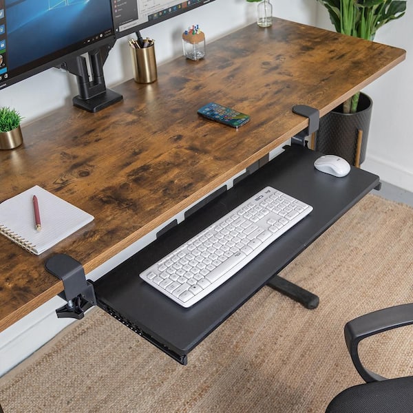 mount-it! Clamp-On Keyboard Tray 30 in. x 11 in. MI-7181 - The