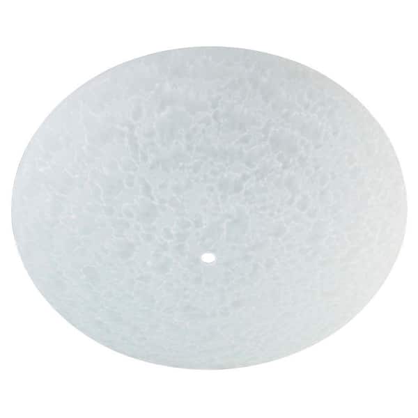 Westinghouse 2-1/4 in. Round Frosted Diffuser with 12-3/4 in. Width