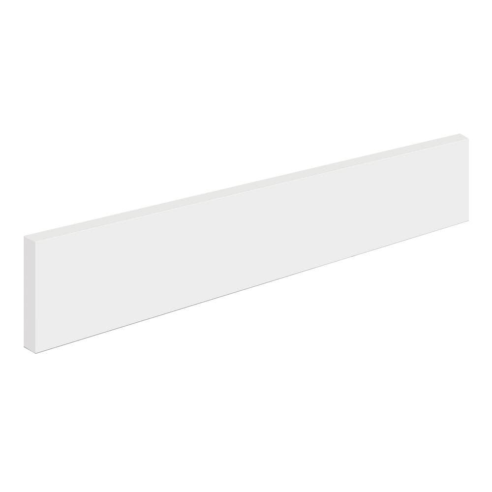 White Quartz 21.2" Vanity Side Splash