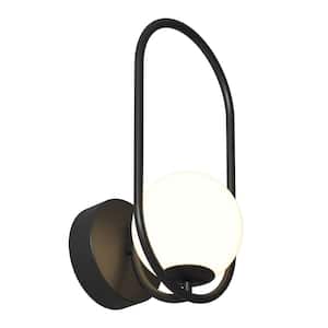 Bloom Modern 1-Light Dimmable Integrated LED 3 CCT Wall Sconce for Bathroom