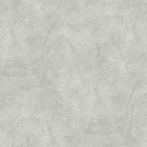 Light Gray PVC Peel and Stick Wallpaper Roll, Bedroom Wall Decoration (1 Roll, Covers 43 sq. ft. )