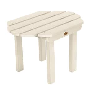 Classic Westport Whitewash Recycled Plastic Outdoor Side Table