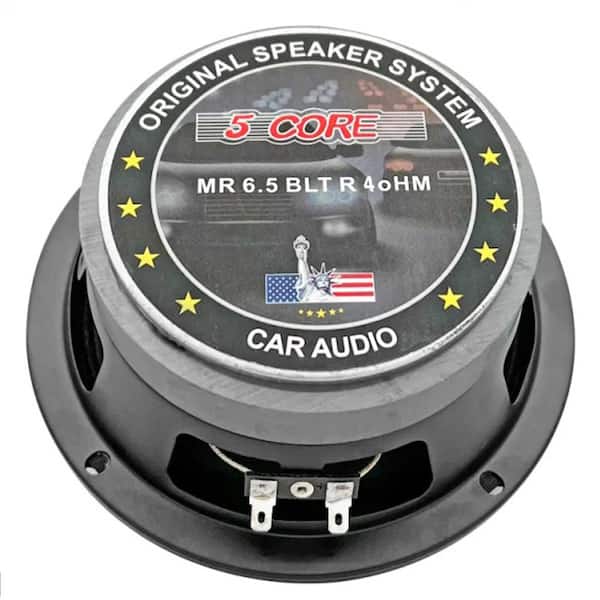 Lukyamzn 6.5 in. Mid-Range Red Aluminium Bullet Pro Audio Lukyamzn 6.5 in. Mid-Range Red Aluminium Bullet Pro Audio