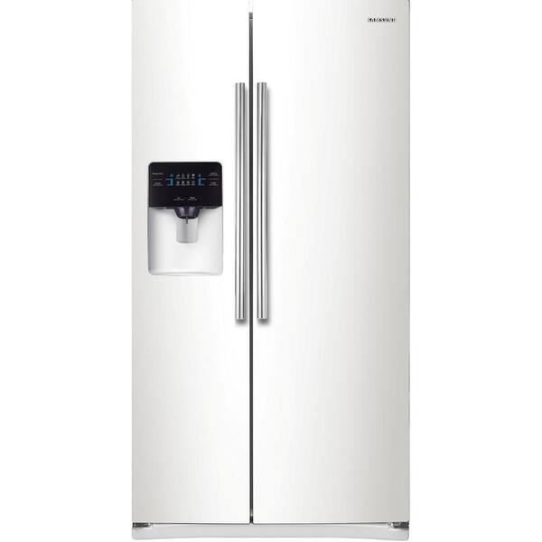 Samsung 24.5 cu. ft. Side by Side Refrigerator in White