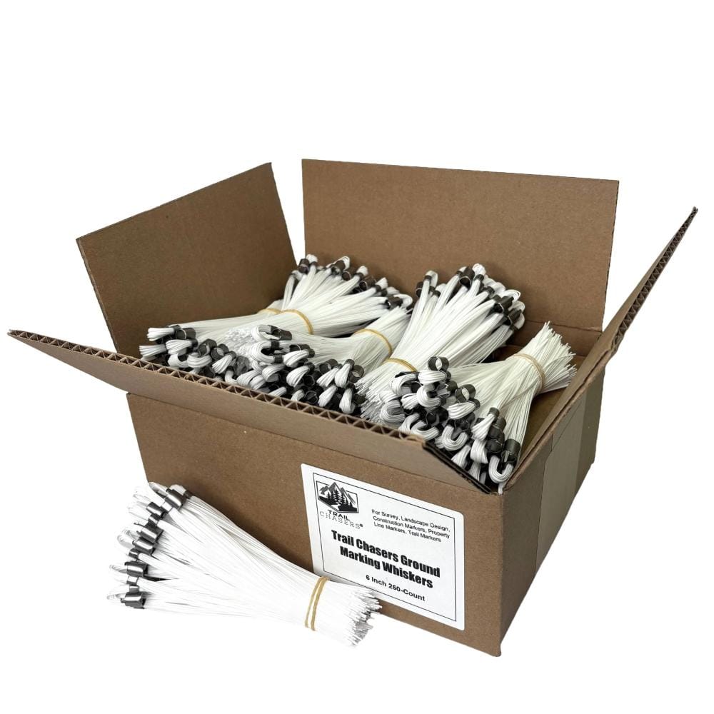 White 6 in. Marking Flags - (Whiskers), 250-Pack price history on PriceWatchPro