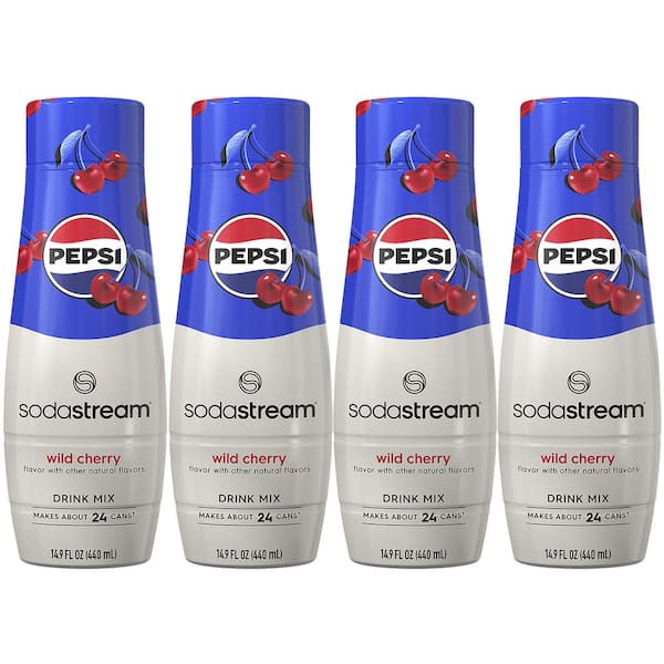SodaStream Pepsi Wild Cherry Drink Mix 4-Pack