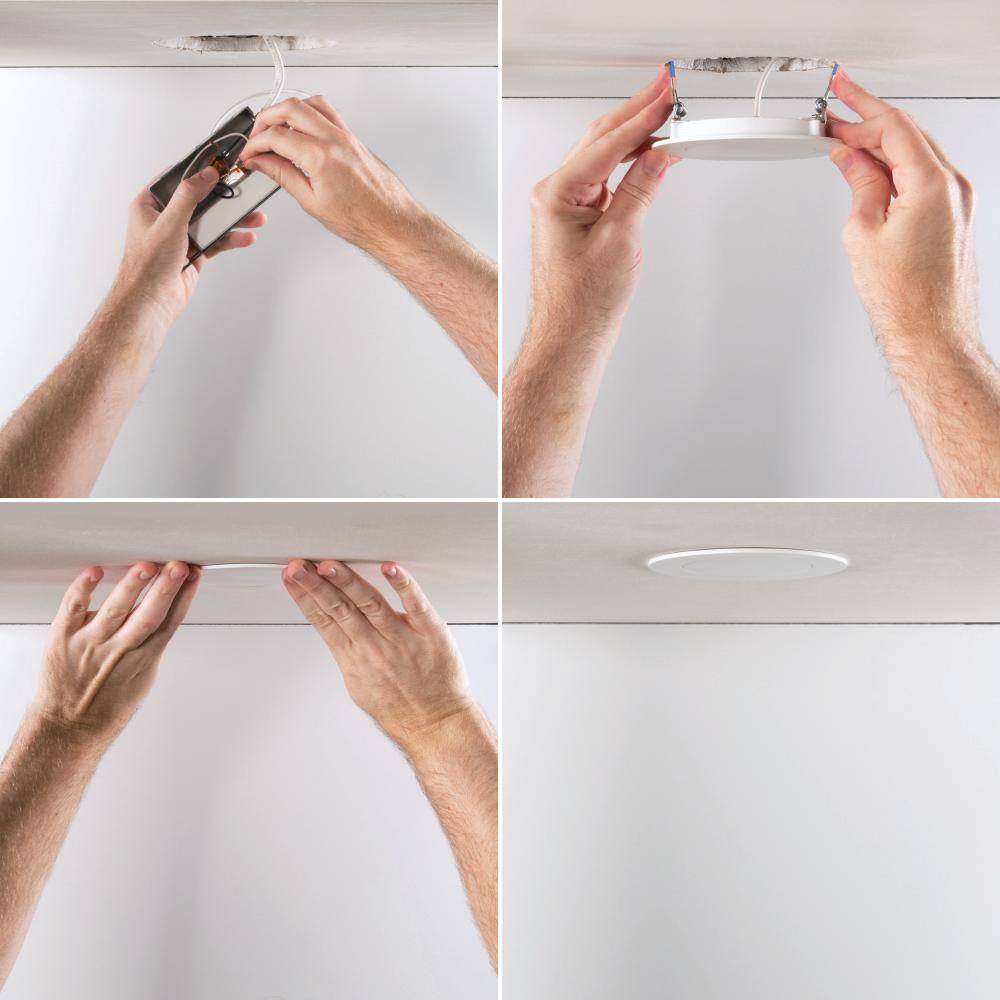 Buy HLBPH 4 in. Selectable CCT New Construction Canless Recessed