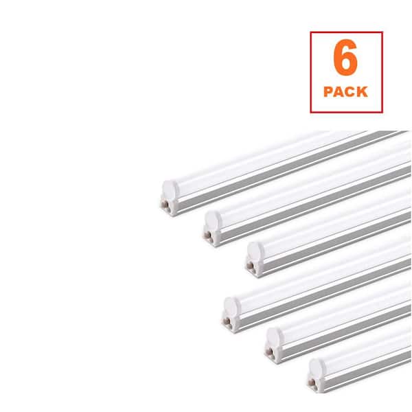 4ft 20-Watt T5 LED Integrated Fixture Super Bright White Ceiling