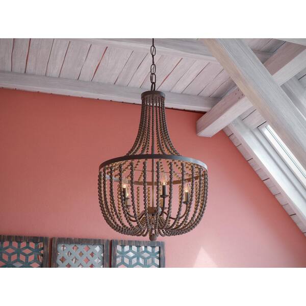 home depot beaded chandelier