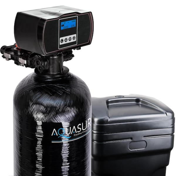 AQUASURE Harmony Series 48,000 Grain Water Softener with Fine Mesh Resin for Iron Removal