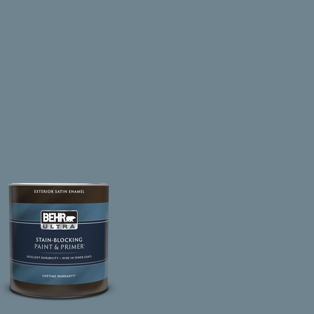 1 qt. #PPF-37 Rocky Creek Satin Enamel Exterior Paint & Primer