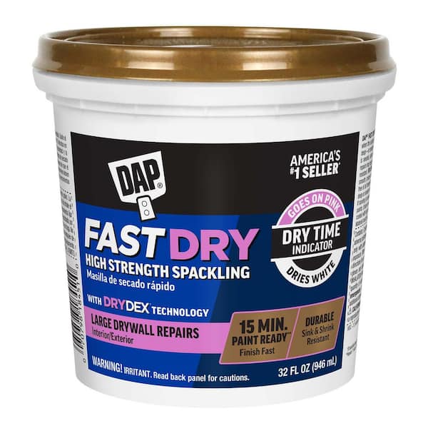 Fast Dry with Dry Dex 32 oz. High Strength Interior/Exterior Spackling Paste