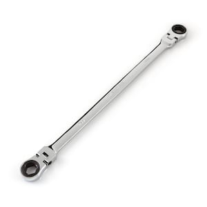 12 mm x 14 mm Extra Long Flex-Head Ratcheting Box End Wrench
