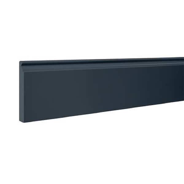 Avondale/Leyton 4.5 in. W x 91.5 in. H Base Moulding in Ink Blue