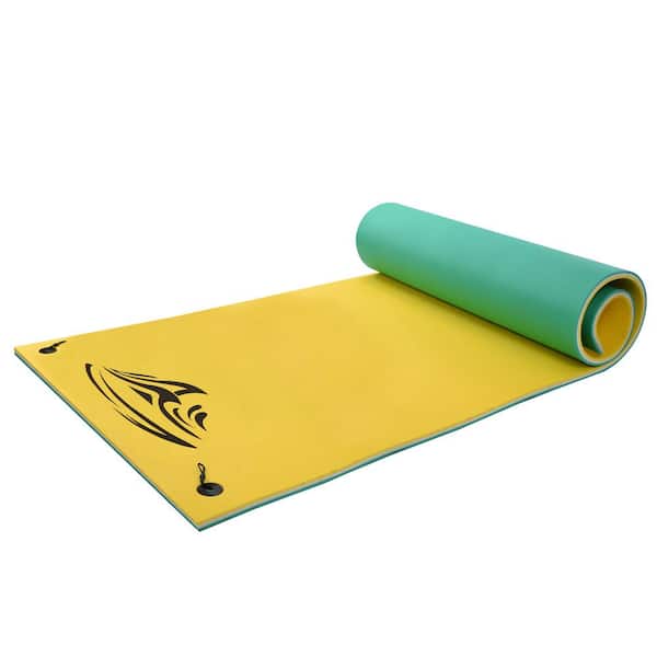 TIRAMISUBEST 18 ft. x 6 ft. Floating Water Mat Foam Pad Lake Floats for Adults Outdoor Water Activities