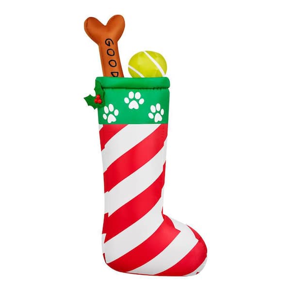 3.5 ft LED Hanging Dog Stocking