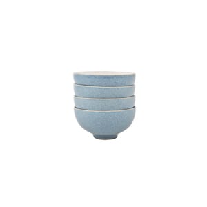 Stoneware Elements Blue (Set of 4) 16.2fl. oz. Rice Bowls
