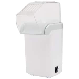 1,200 W 64 oz. White Hot Air Popcorn Machine