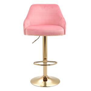 dark pink bar stools