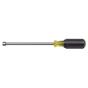 11/32 in. Magnetic Tip Nut Driver with 6 in. Hollow Shaft- Cushion Grip Handle