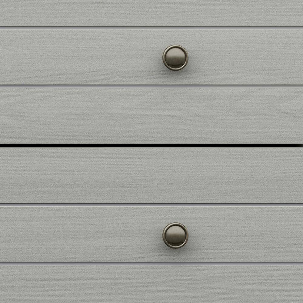 Rustic Gray Coastal Farmhouse 6-Drawer Wood Dresser