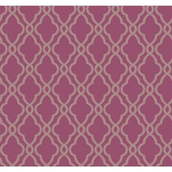 York Wallcoverings Hampton Trellis Paper Strippable Roll (Covers 60.75 sq. ft.)