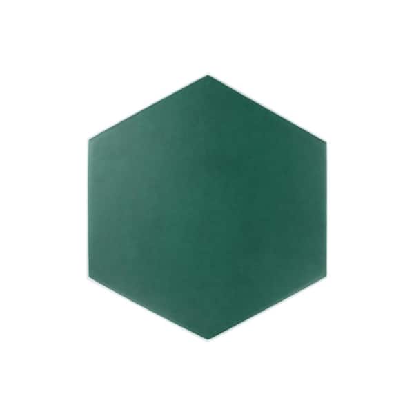 Honeycomb 4. 5in. x10in. Hexagon Porcelain Tile Sample