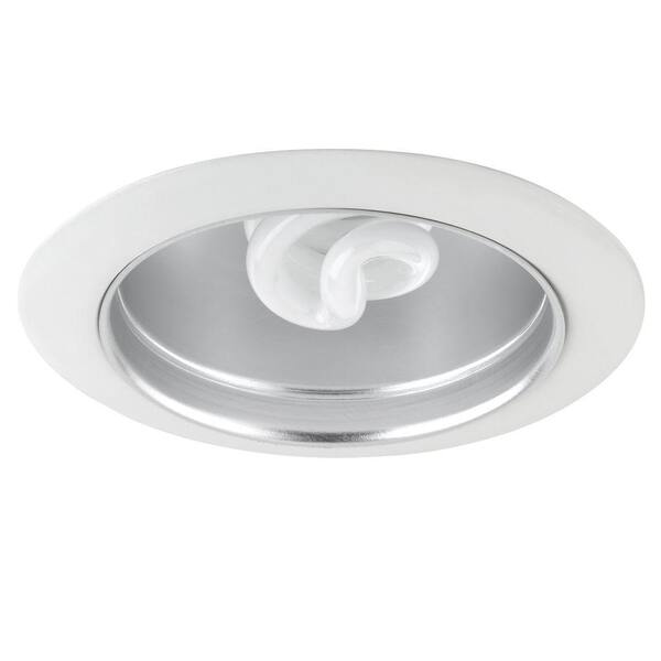Globe Electric 5 in. Energy Star Certified White Recessed Lighting Kit Including CFL Light Bulb