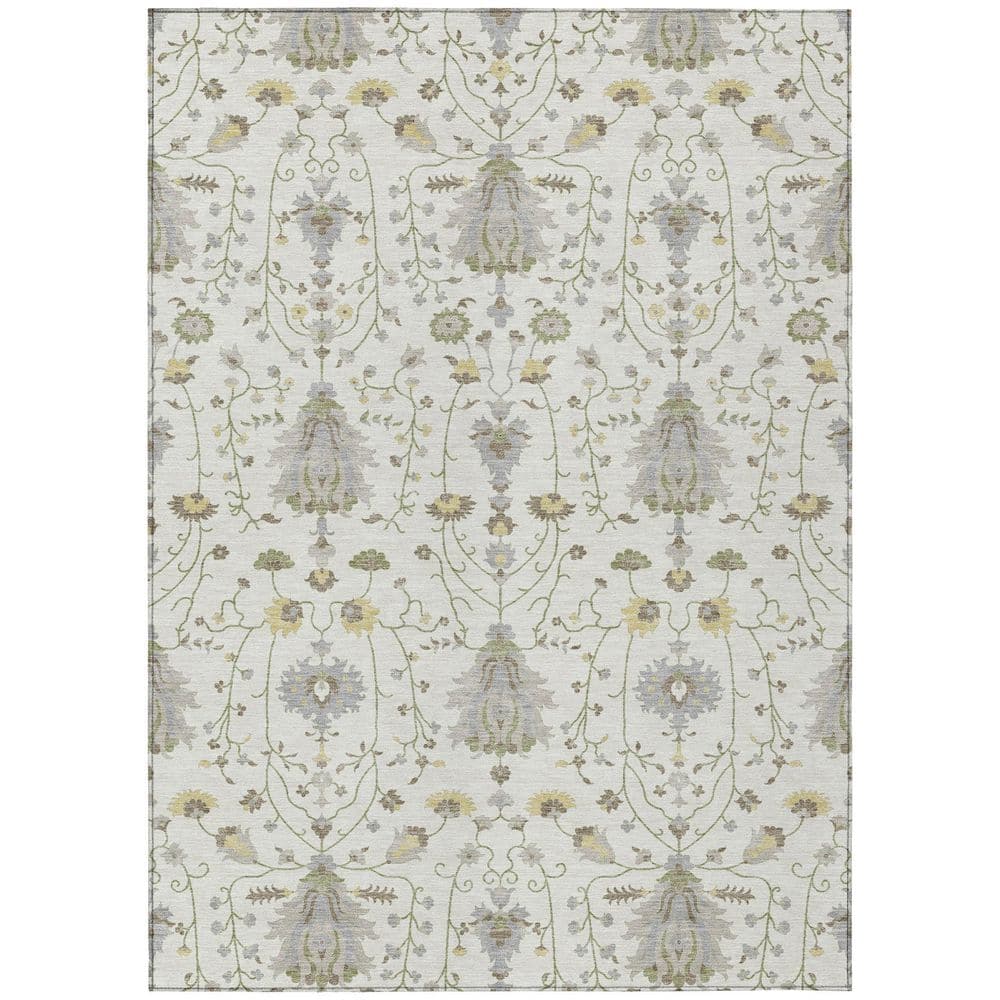 Chantille Machine Washable Indoor/Outdoor Abstract ACN2842 Ivory 8 ft. x 10 ft. Area Rug price history on PriceWatchPro