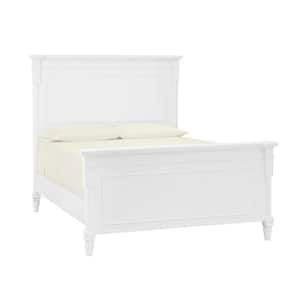 Bellmore White Queen Bed (68.5 in. W x 65 in. H)
