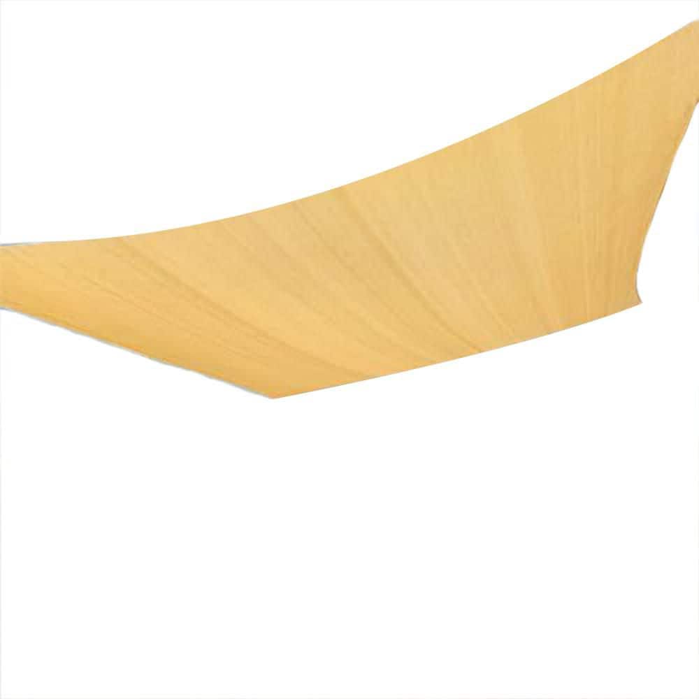 10 ft. x 13 ft. Sand Rectangle UV-Resistant Sun Shade Sail with Curved Edges for Patio, Deck, and Backyard price history on PriceWatchPro
