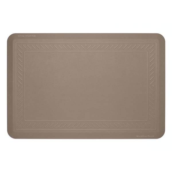 WeatherTech Comfort Mat-Bordered Design-Tan 81AF23HCTS - The Home