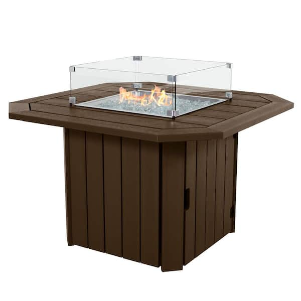 Oasis 40 in. Fire Pit Table