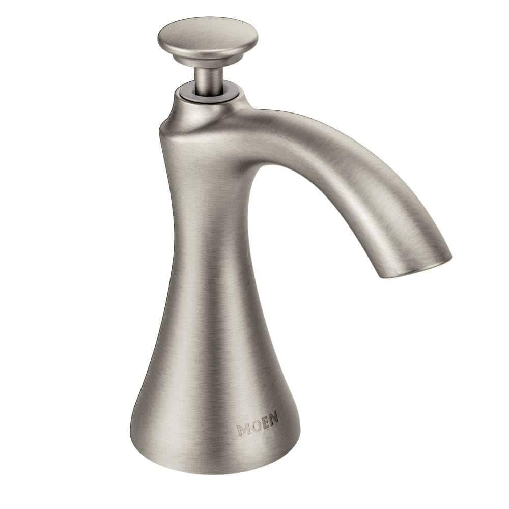 MOEN Transitional Soap Dispenser In Spot Resist Stainless S3946SRS   Spot Resist Stainless Moen Kitchen Soap Dispensers S3946srs 64 1000 