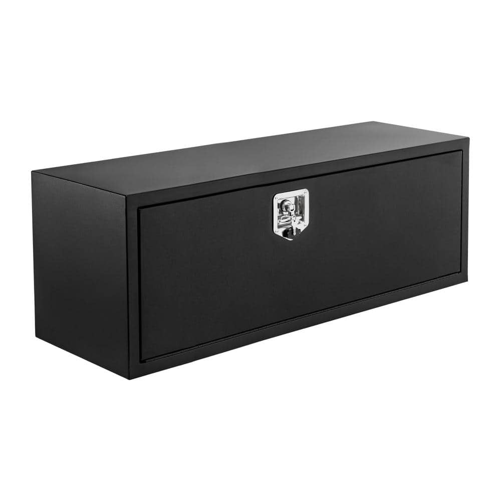 30x14x16in Steel Underbody Truck Toolbox Heavy Duty Lockable Truck Bed Storage Chest for Equipment Organization Black price history on PriceWatchPro