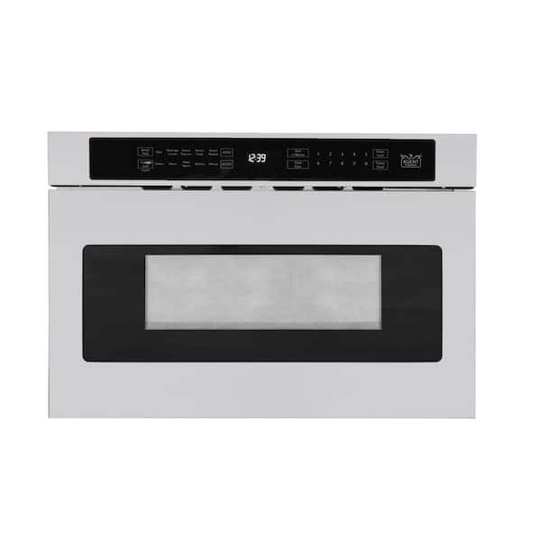 24 in. 1.2 cu. ft. Built-In Microwave Drawer in Stainless Steel with Sensor Cooking