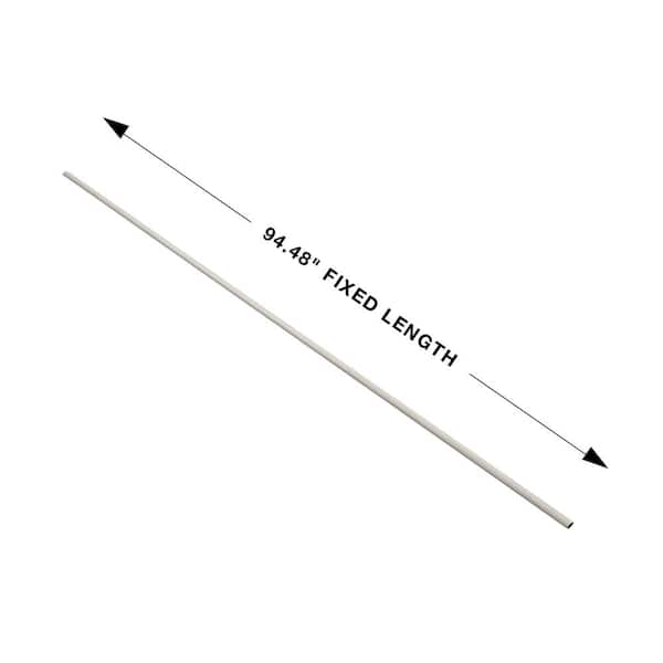 French Oak Cocoa 0.66 in. T x 1.1 in. Width x 94.48 in. L Quarter Round Molding