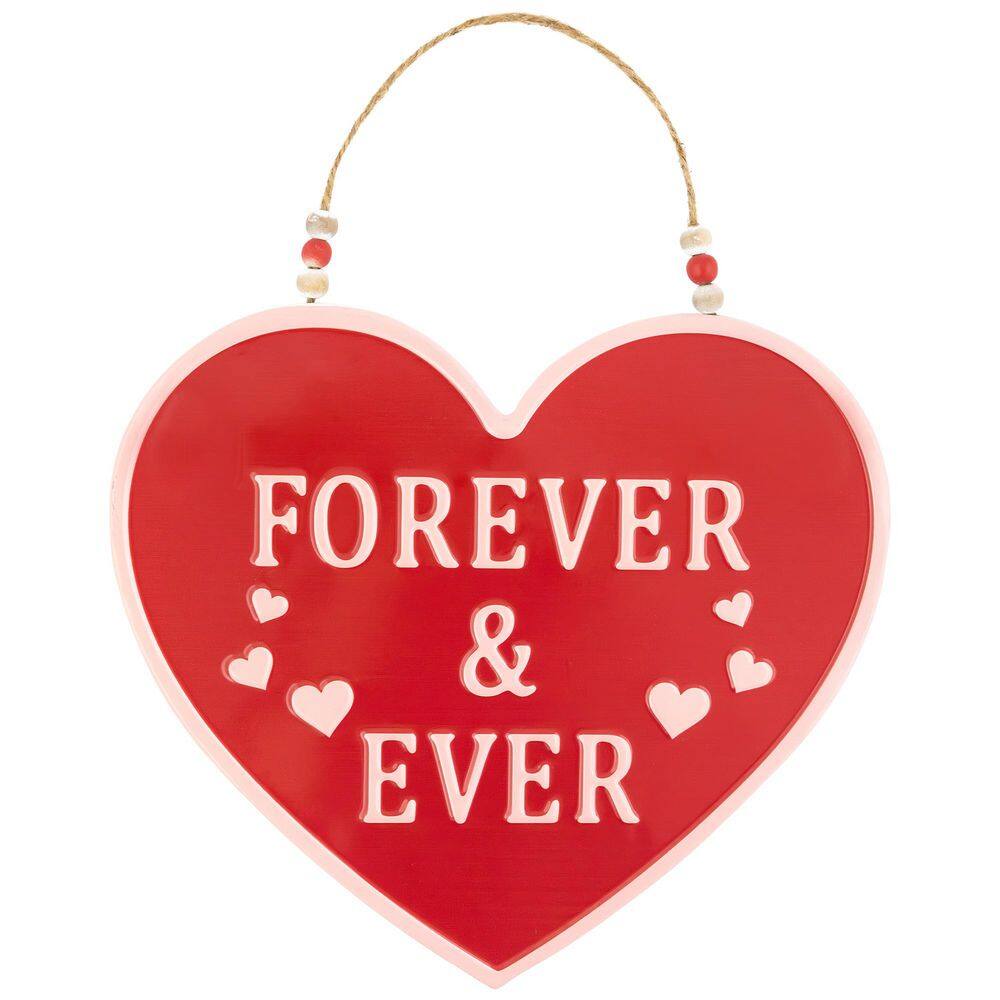 "Forever and Ever Valentine's Day Wall Decoration - 13.75""" price history on PriceWatchPro
