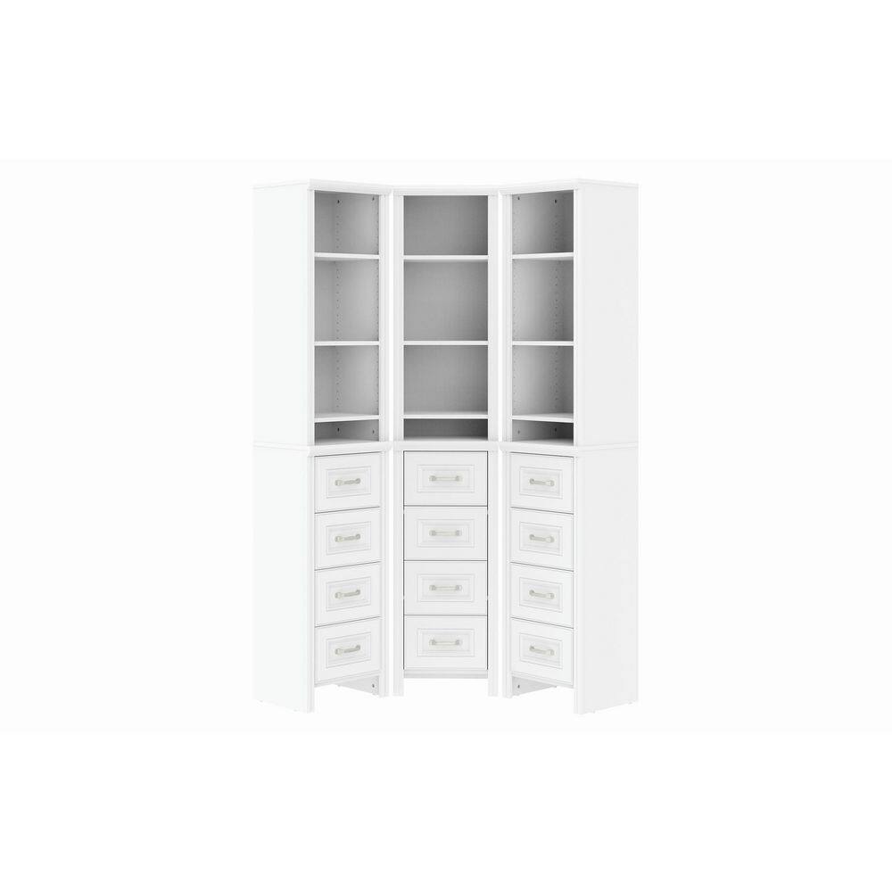 ClosetMaid Impressions 61.46 in. W White Reach-In Corner Nook 12