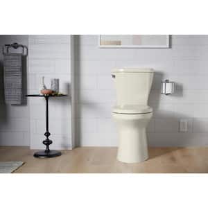 Betello Revolution 360 2-Piece 1.28 GPF Single Flush Elongated Toilet in Biscuit (Seat Not Included)