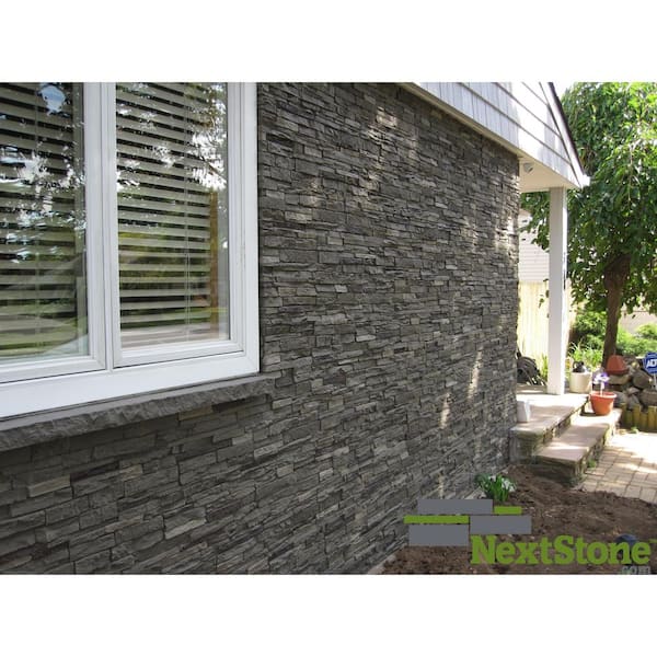 NextStone Slatestone Large 15.5 in. x 43 in. Polyurethane Faux