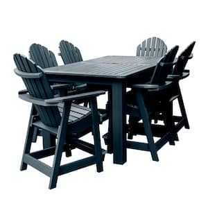 Glennville 5-Pieces Square Recycled Plastic Outdoor Dining Set