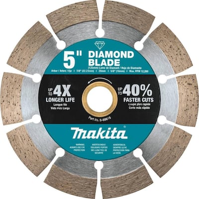 Makita 4.5 in. Segmented Rim Diamond Blade for General Purpose B-69593