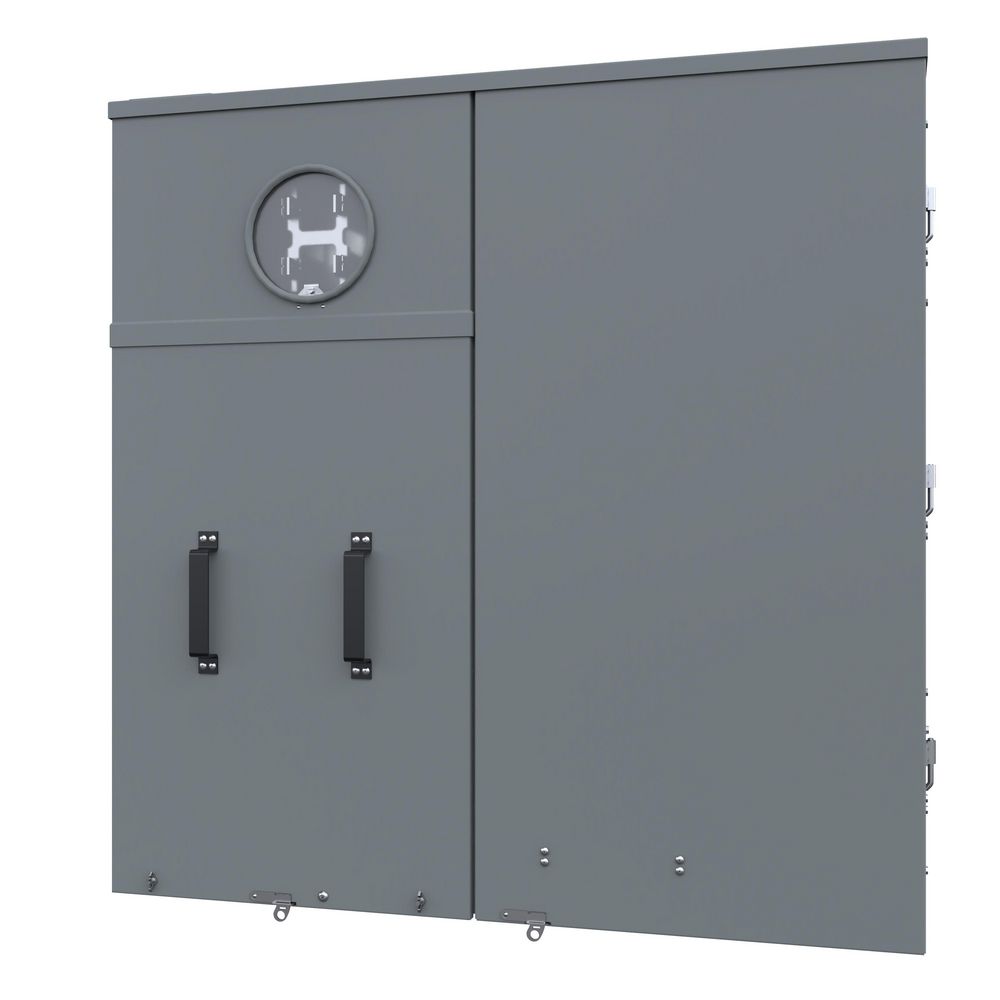 400 Amp 24-Space 48-Circuit Overhead/Underground Fed Ring Type Meter Main Combo Load Center with Manual Bypass