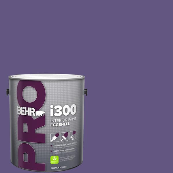 BEHR PRO 1 gal. #PPU16-02 Vigorous Violet Eggshell Interior Paint