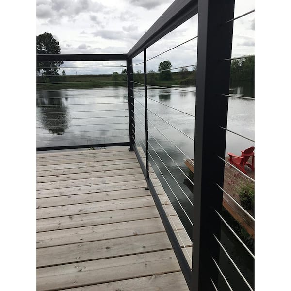 Glass Wood Decking Cable Railing Cable Railings | Cable Deck Railing