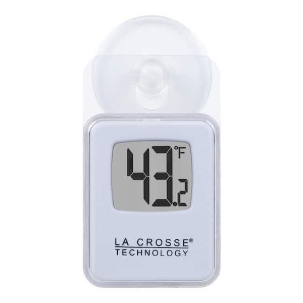 La Crosse Technology Digital Outdoor Window Instant-Read Thermometer