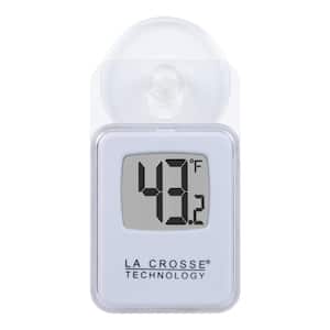 La Crosse Technology Blue Digital Refrigerator-Freezer Thermometer with  Hook 314-152-BL-TBP - The Home Depot